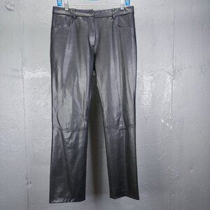 Teenflo Faux Leather Pants Women’s 8 Black Maurice Tarica Dress Trouser Canada